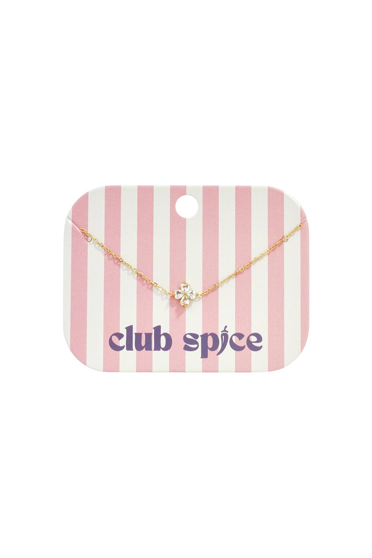 Armband met belegde klaver